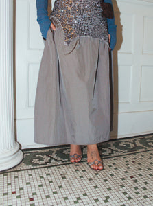 A Bronze Age Jayne Skirt, Classic A-Line Skirt with Pockets | Handcrafted in Vancouver Canada-Skirts-abronzeage.com