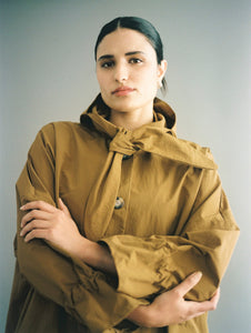 A Bronze Age Judy Rain Jacket, Oversized Hooded Raincoat, Canada-Jackets and Vests-abronzeage.com