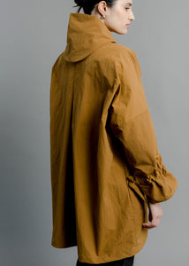 A Bronze Age Judy Rain Jacket, Oversized Hooded Raincoat, Canada-Jackets and Vests-abronzeage.com