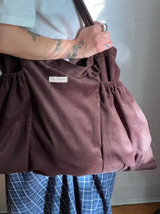 A Bronze Age Jumbo Tote, Classic Double Strap Tote Bag | Made in Canada-Accessory-Carob Cord-abronzeage.com