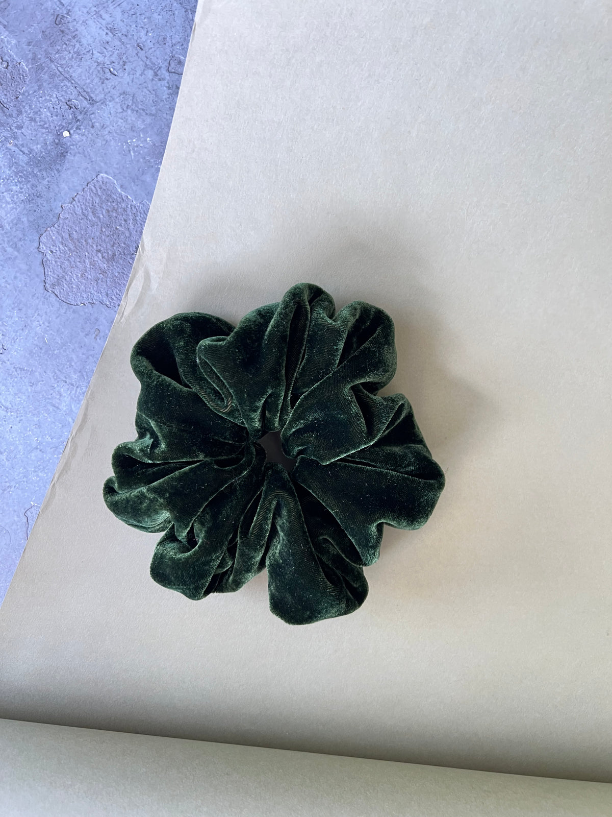 A Bronze Age Oversized Velvet Hair Scrunchie, Canada-Hair-Nori Velvet-LRG-abronzeage.com