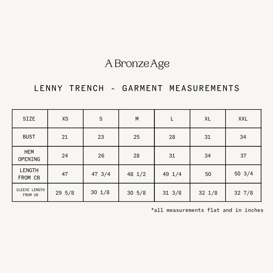 Fit and measurements