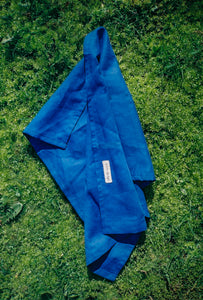 A Bronze Age Madelaine Tea Towel, Classic Kitchen Linen Hanging Loop | Handcrafted in Vancouver Canada-Accessory-Azur Linen-abronzeage.com