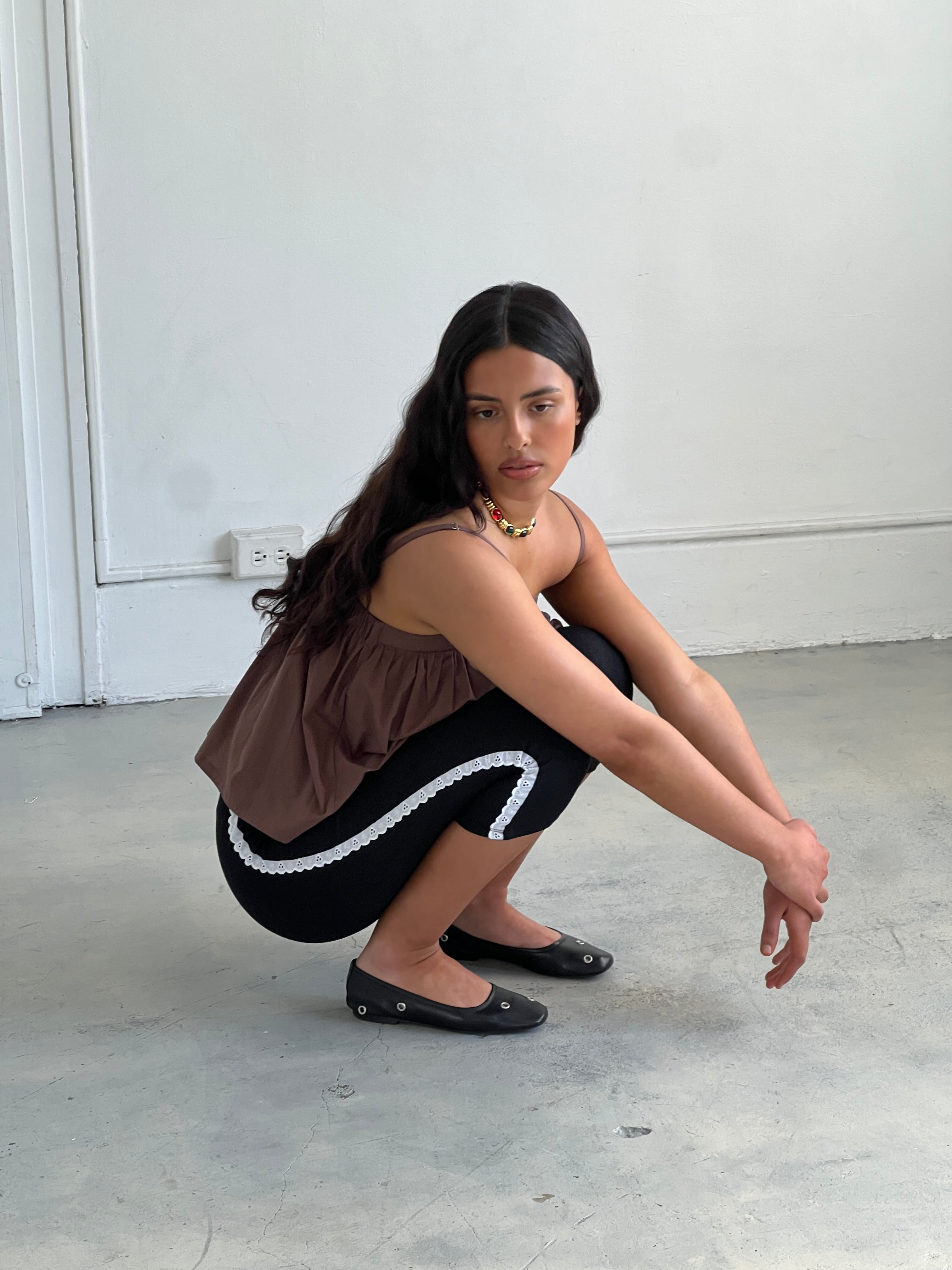 A Bronze Age, Margeaux Capri Pant | Made in Canada-Pants-abronzeage.com