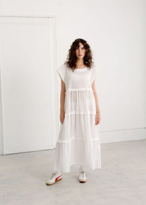 cotton maxi dress canada Casual Long Cotton Dress White Maxi Dress Canada A Trail Winds Through A Meadow With Wildflowers