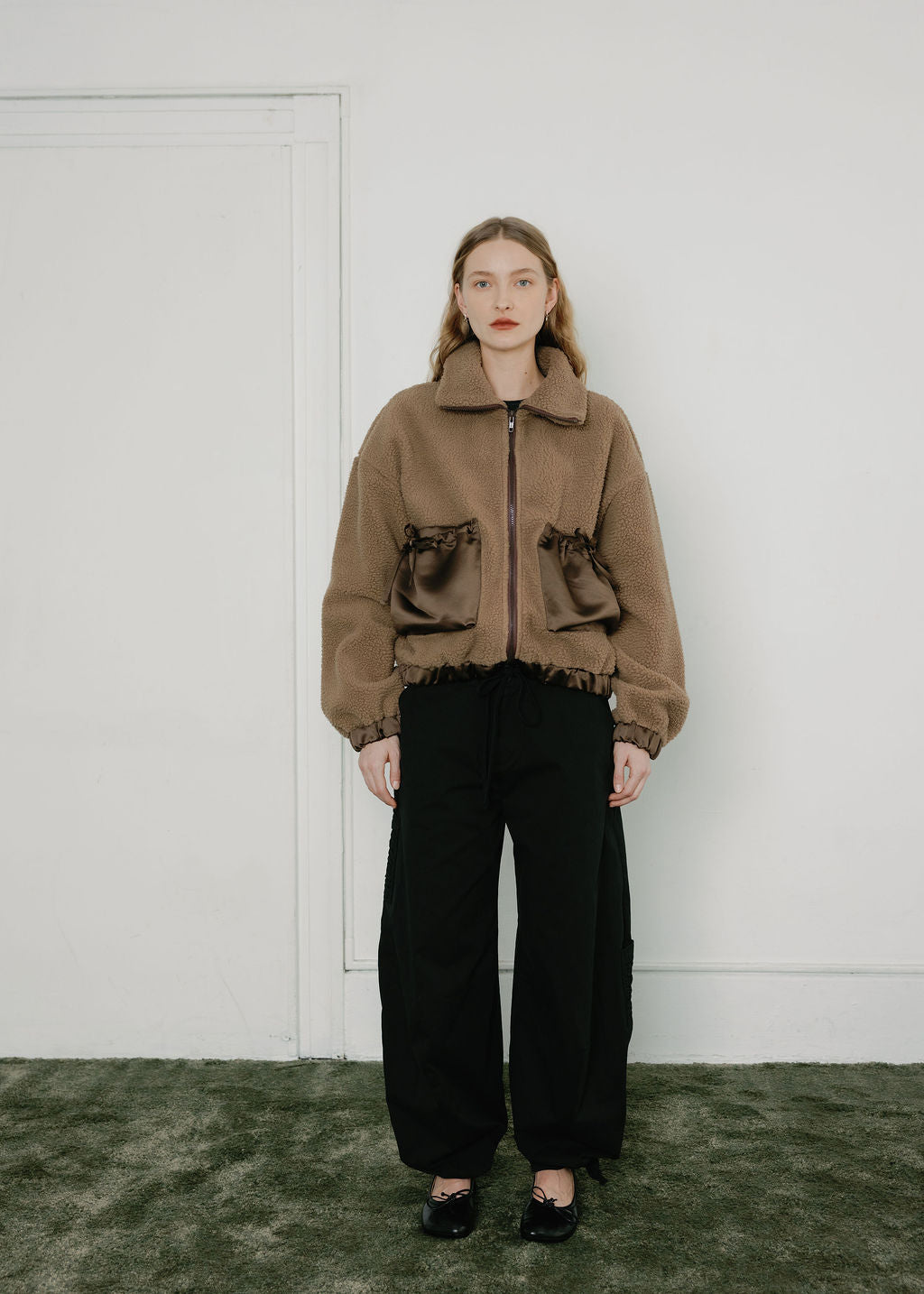 -Jackets and Vests-Taupe Fleece-1-abronzeage.com