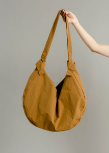 A Bronze Age Maxine Crossbody Bag, Large Shoulder Strap Tote, Canada-Handbags-Tobacco Nylon-abronzeage.com