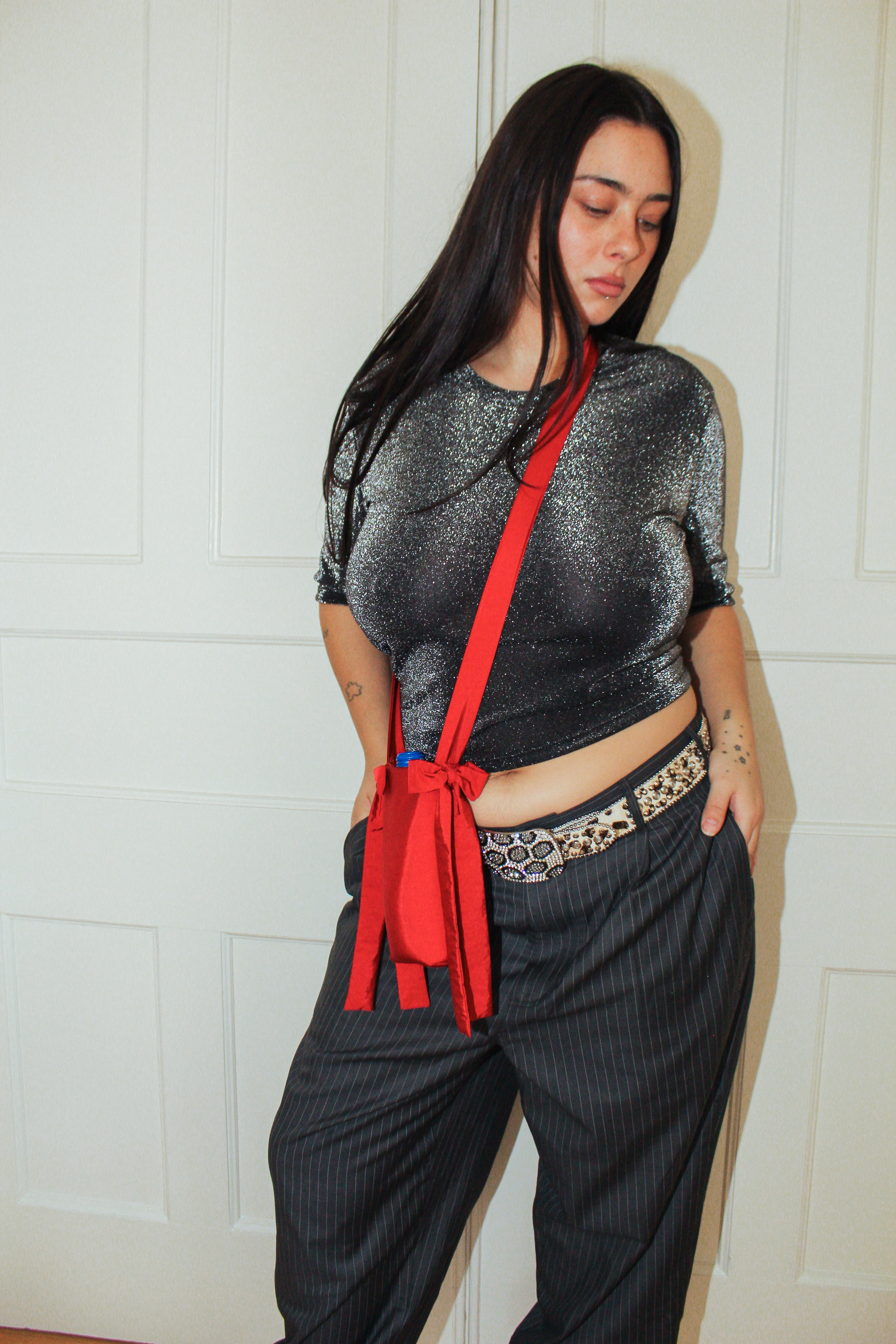 A Bronze Age Melrose Sheer Lace Top, Mid Length Sleeves | Made in Canada-Tops-abronzeage.com