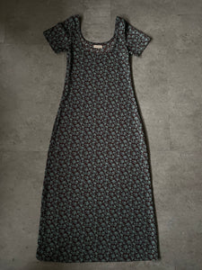 A Bronze Age Mimi Dress, Wide Scoop Neck, Low Scoop Back | Made in Canada-Dresses-Antique Floral-XS-abronzeage.com