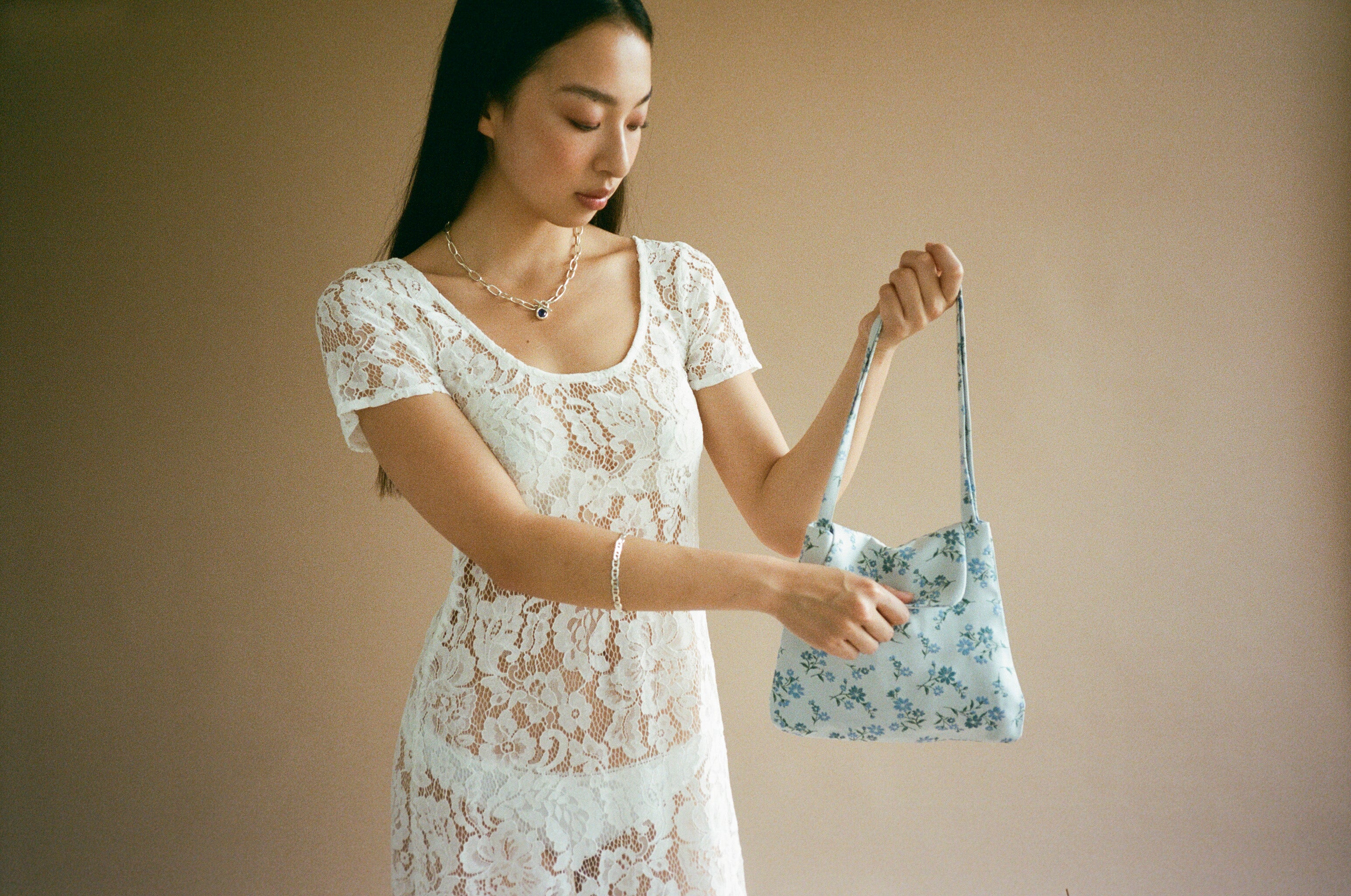 A Bronze Age Mimi Lace Dress, Sheer Fancy Dress | Handcrafted in Vancouver, Canada-Dresses-abronzeage.com