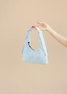 A Bronze Age Mina Shoulder Bag, Adjustable Strap Purse, Canada-Handbags-Ice Cube Nylon-abronzeage.com