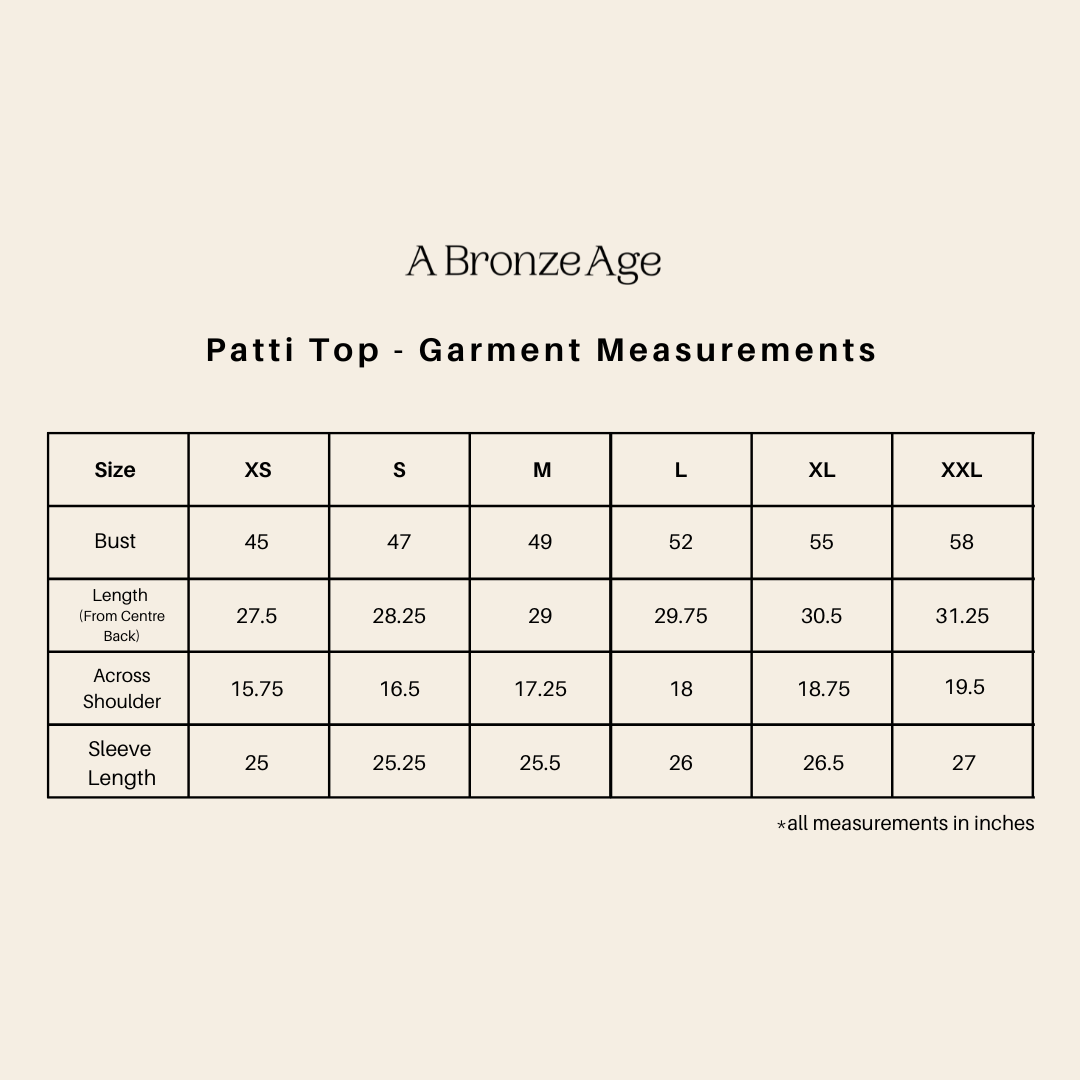 Fit and measurements