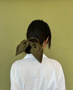 A Bronze Age Petal Hair Bow Scrunchie, Hair Accessory, Canada-Hair-Swamp-abronzeage.com