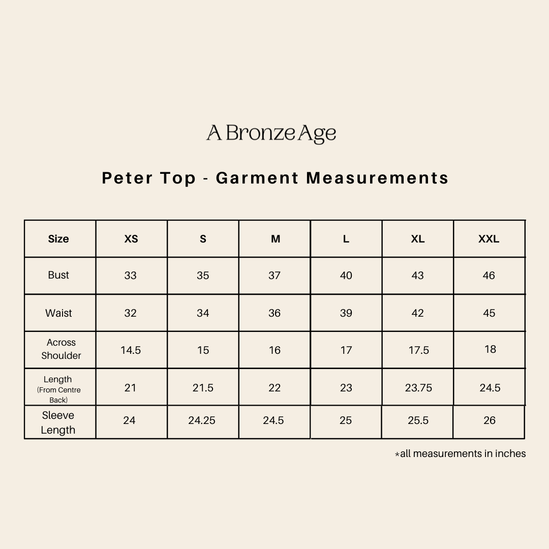 Fit and measurements