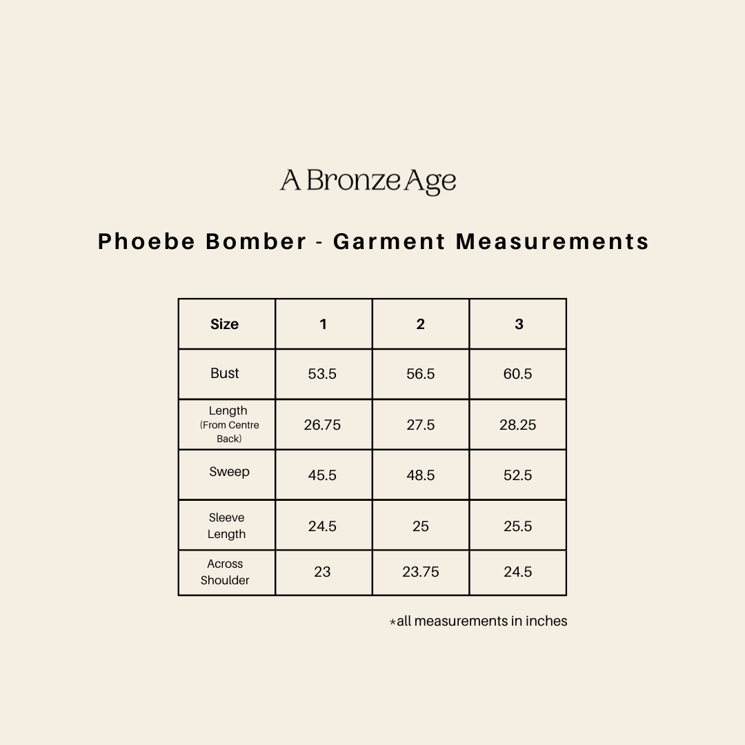 Fit and measurements