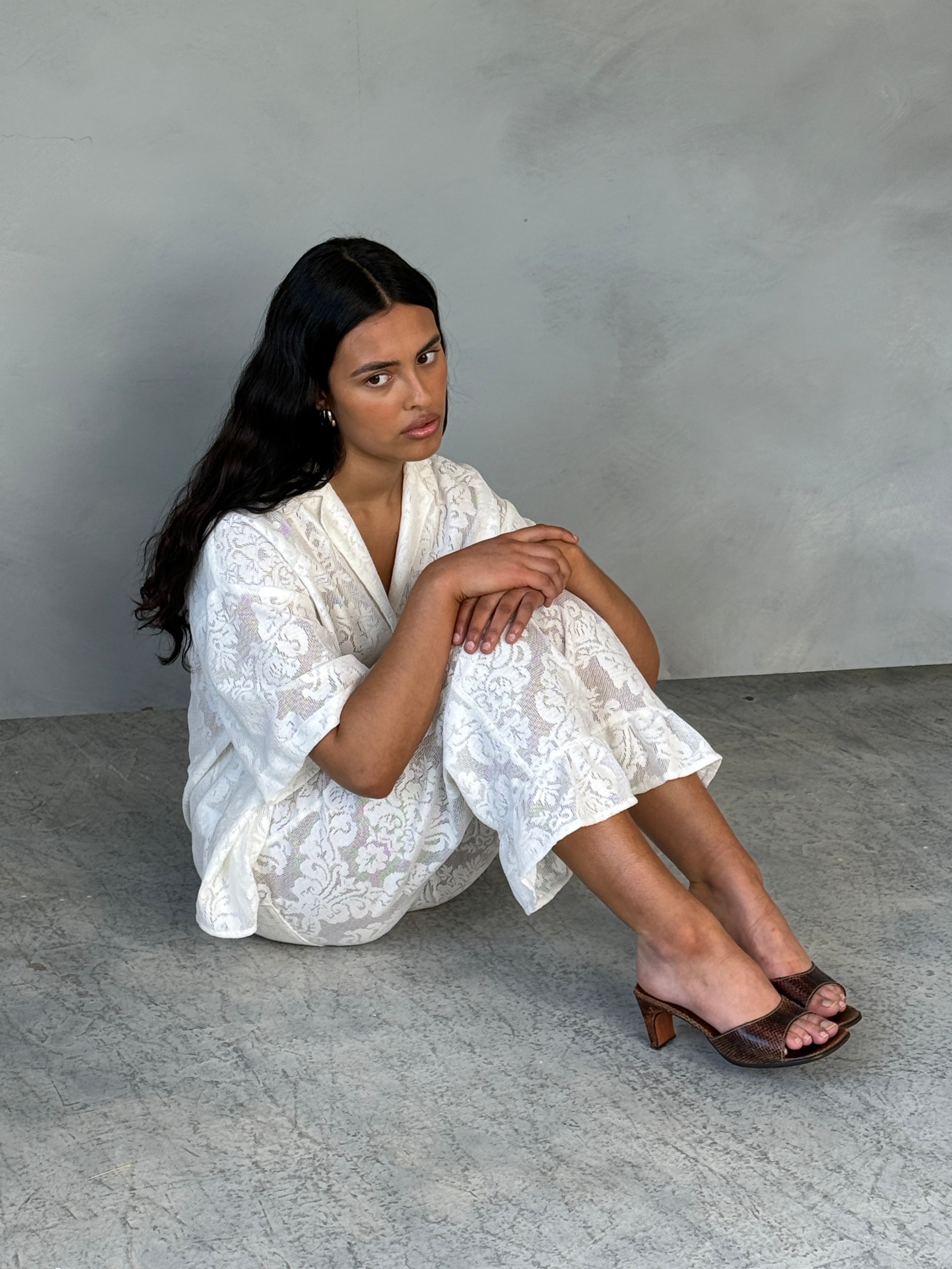 A Bronze Age Lace Party Pant | Made in Canada-Pants-abronzeage.com