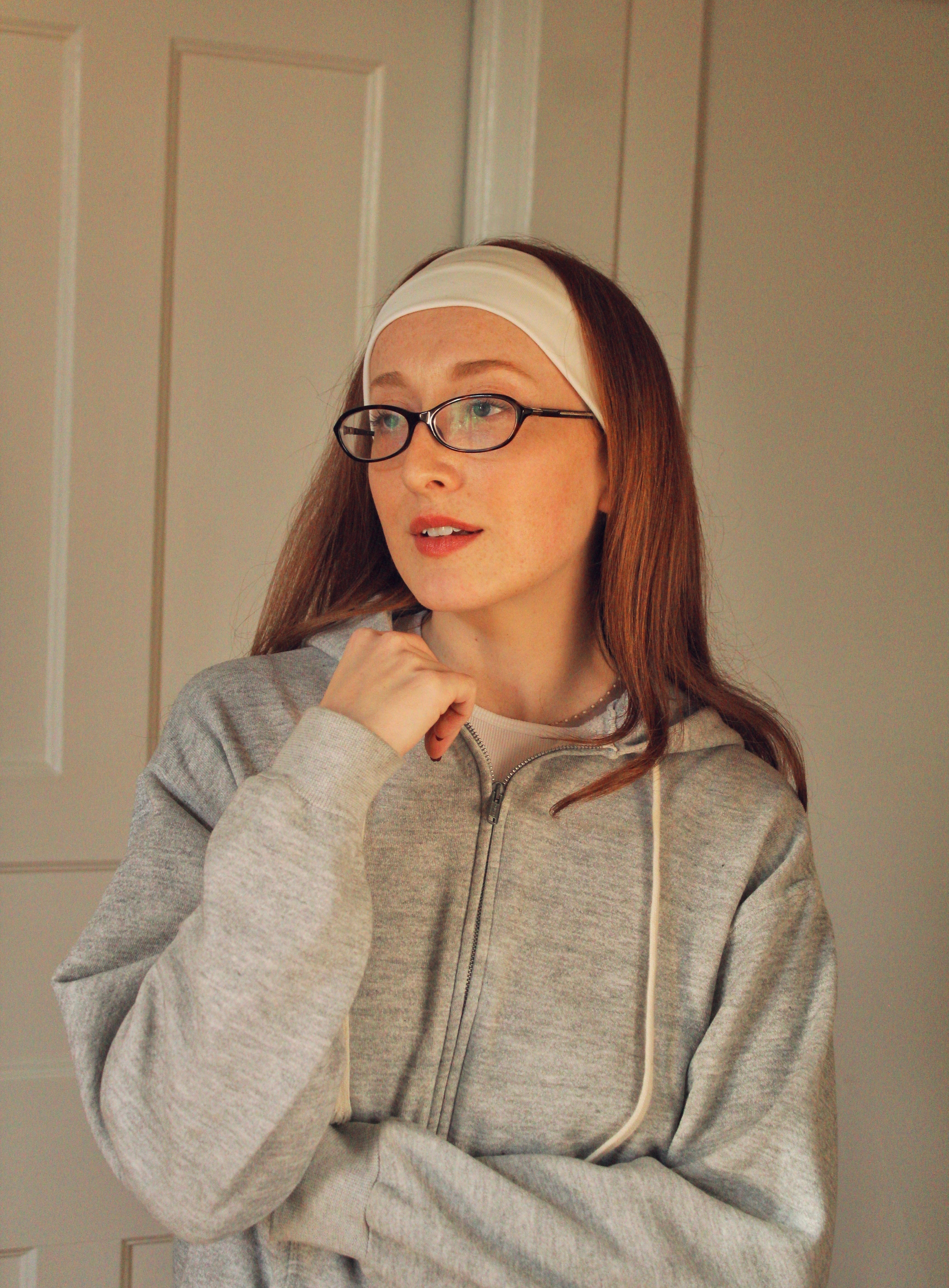 A Bronze Age Lara Ribbed Headband, Knit Hair Accessory | Made in Canada-Hair-abronzeage.com
