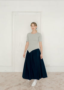 -Dresses-Grey/Navy-XS-abronzeage.com