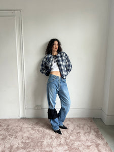 A Bronze Age Rio Quilted Bomber Jacket, Cotton Applique | Made in Canada-Jackets and Vests-abronzeage.com