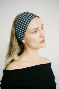 A Bronze Age Riviera Headband, Elasticated Wide Headband | Made in Canada-Hair-abronzeage.com