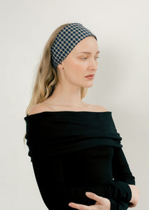 A Bronze Age Riviera Headband, Elasticated Wide Headband | Made in Canada-Hair-abronzeage.com