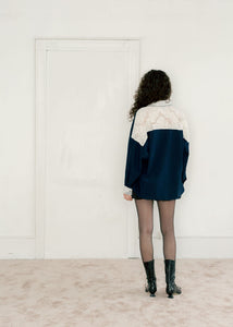 A Bronze Age Robbie Shirt, Cotton Oversized Button-Up Shirt | Made in Canada-Tops-abronzeage.com