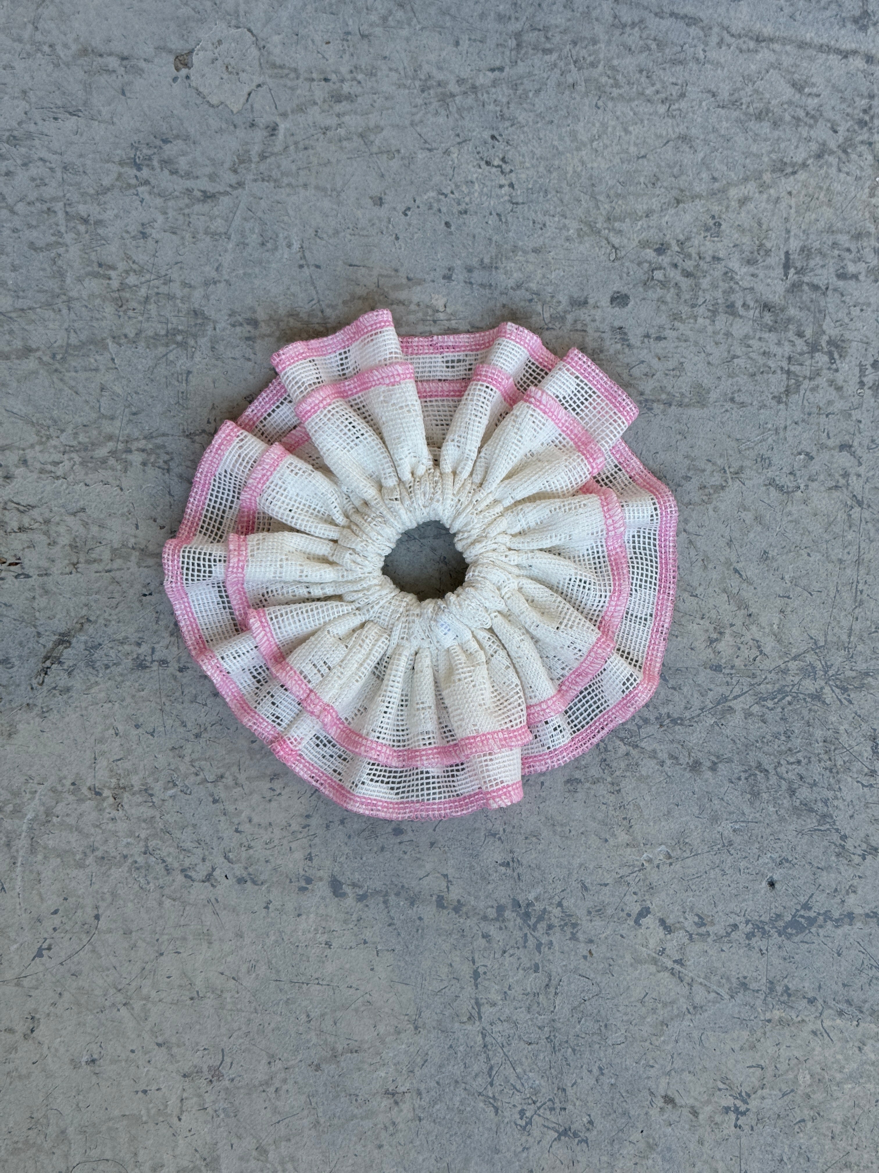 A Bronze Age Suzi Hair Scrunchie, 2 Layered Scrunchie | Made in Canada-Hair-Strawbitha Lace-abronzeage.com