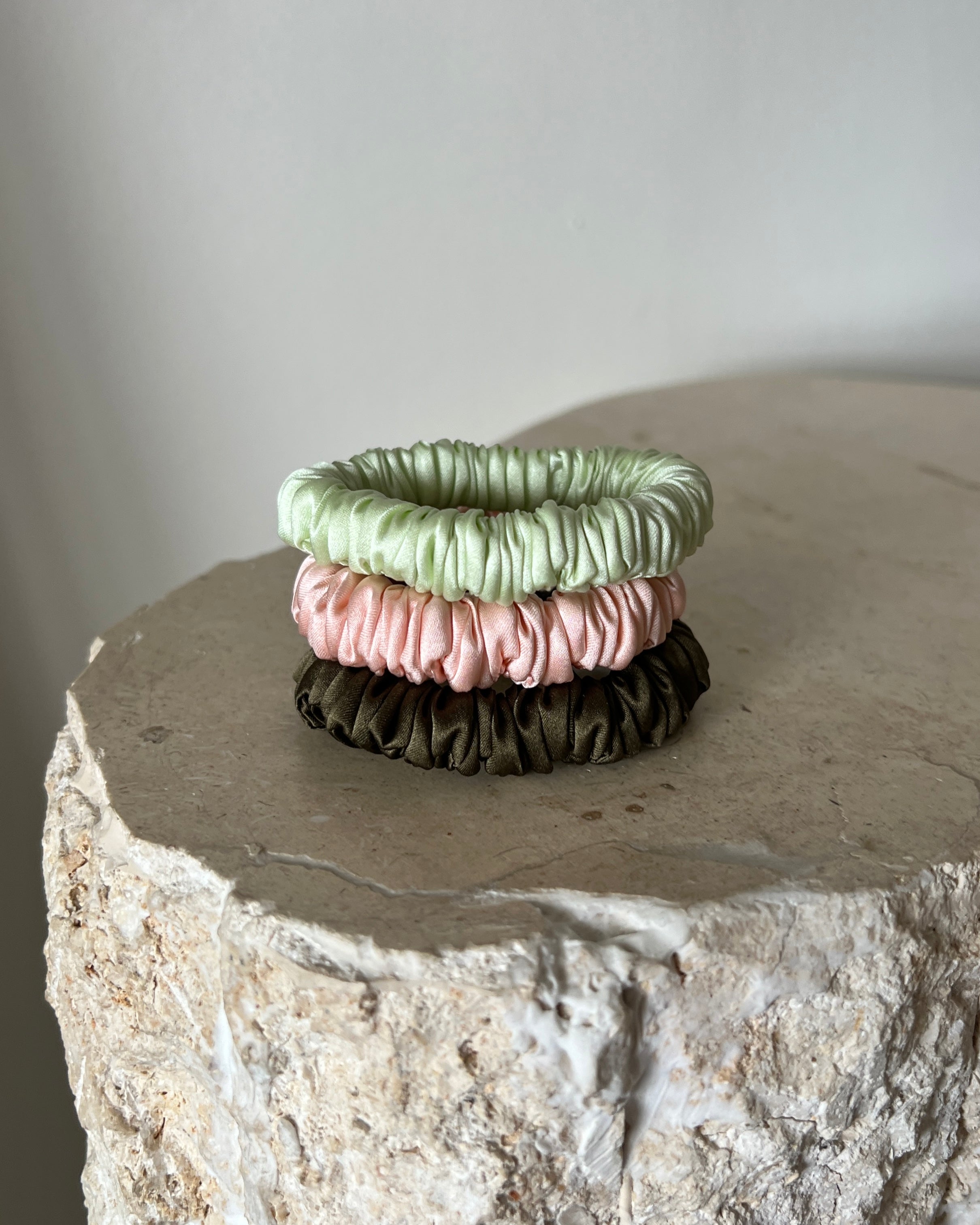 A Bronze Age Super Sport Silk Scrunchie 3 Pack, Hair Accessory, Canada-Hair-abronzeage.com