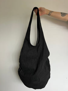 A Bronze Age Swimmer Tote Bag, Cotton Twill Shoulder Handbag, Canada-Handbags-Pebble Denim-abronzeage.com