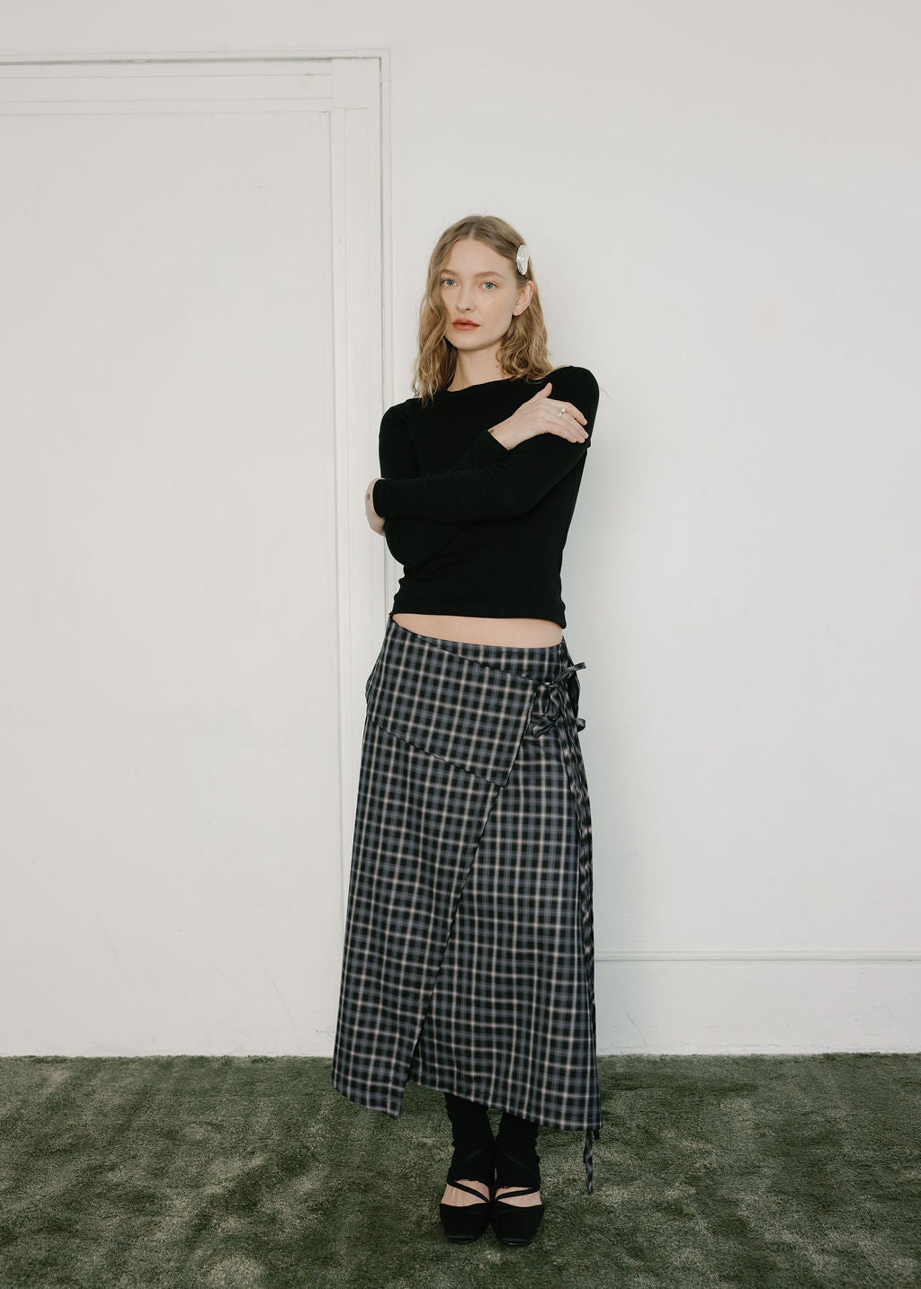 -Skirts-Chelsea Plaid-XS-abronzeage.com