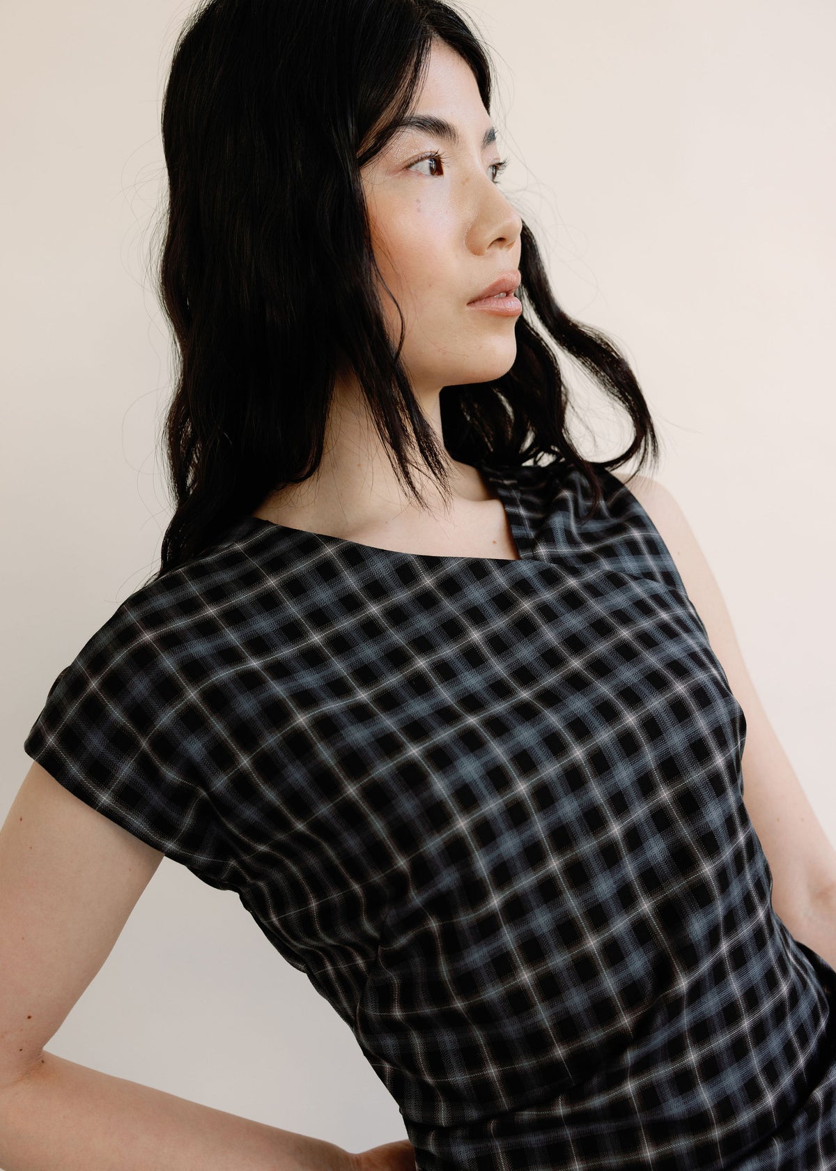 -Tops-Chelsea Plaid-XS-abronzeage.com