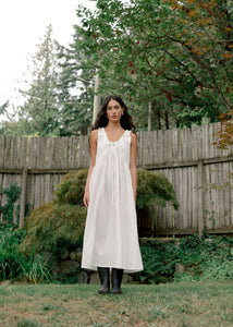 A Bronze Age Valley Dress, Maxi Dress | Made in Canada -Dresses-White Eyelet-XS-abronzeage.com