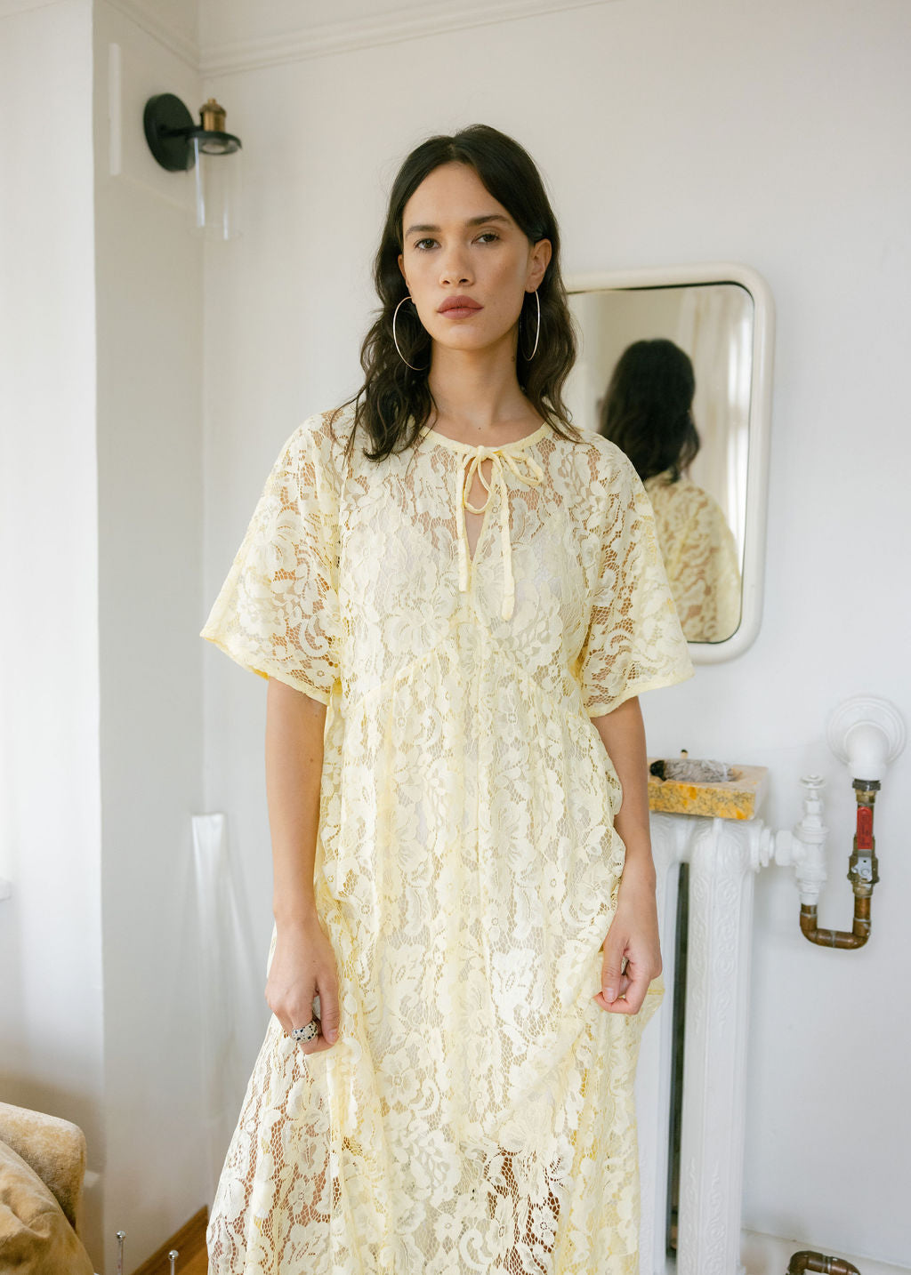 A Bronze Age Zelda Dress, Relaxed Fit Maxi Dress | Made in Canada-Dresses-abronzeage.com