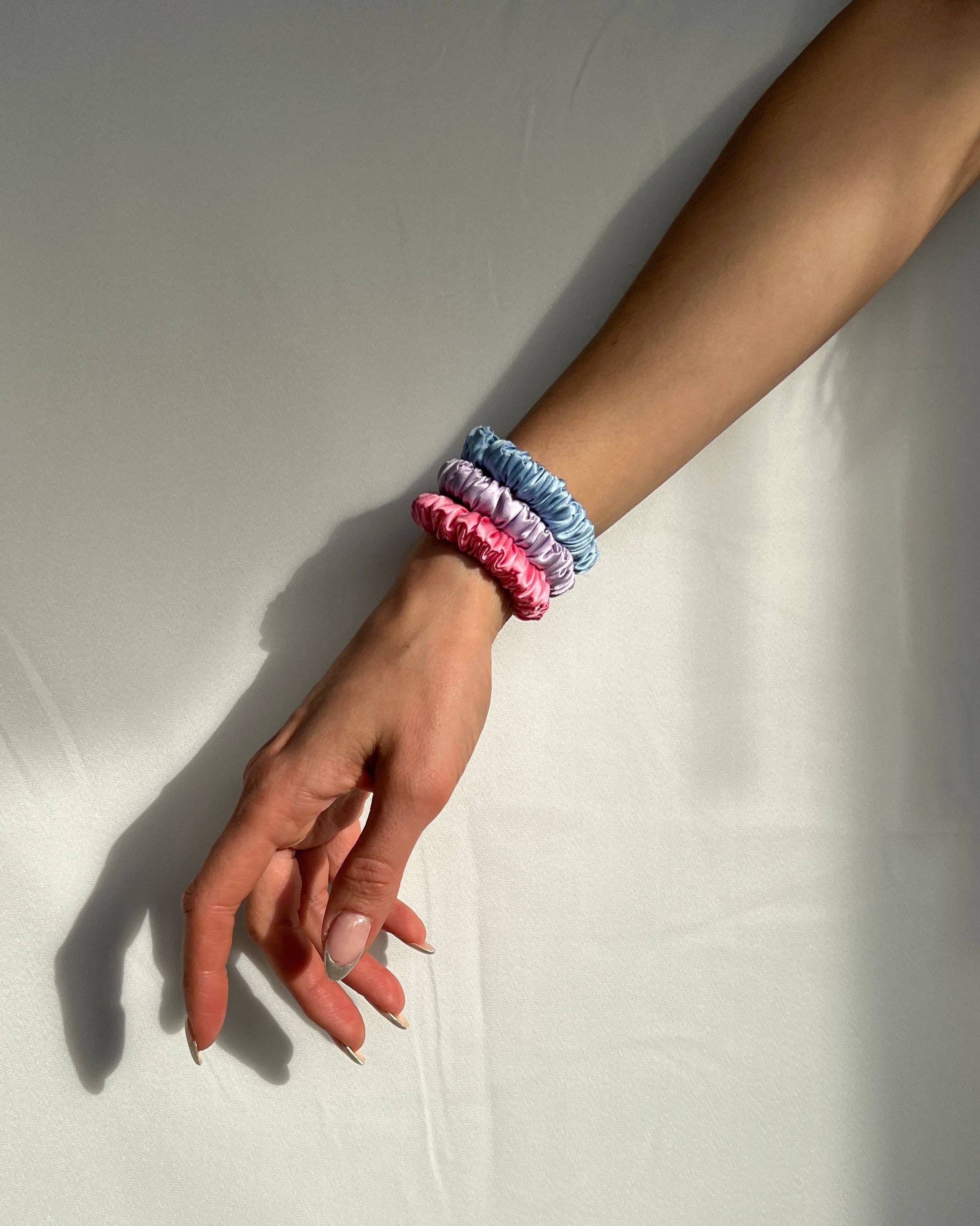 A Bronze Age Super Sport Silk Scrunchie 3 Pack, Hair Accessory, Canada-Hair-abronzeage.com