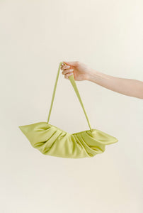 A Bronze Age Babette Bag, Satin Gathered Evening Bag, Canada-Handbags-Citrus-abronzeage.com