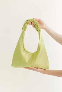 A Bronze Age Mini Y2K Tote, Ruffle Handle Evening Bag, Canada-Handbags-Citrus-abronzeage.com
