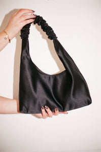 A Bronze Age Mini Y2K Tote, Ruffle Handle Evening Bag, Canada-Handbags-abronzeage.com