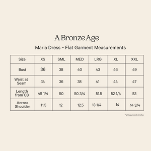 A Bronze Age Maria Dress, Relaxed Midi Dress Long Sleeve, Canada-Dresses-abronzeage.com