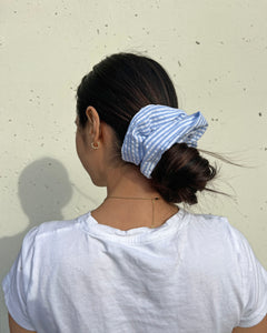 A Bronze Age Oversized Cotton Hair Scrunchie, Canada-Hair-Gabby Stripe-LRG-abronzeage.com