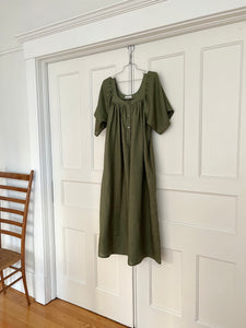 A Bronze Age Bonjour Dress, Floaty Full-Length Dress, Canada-Dresses-abronzeage.com