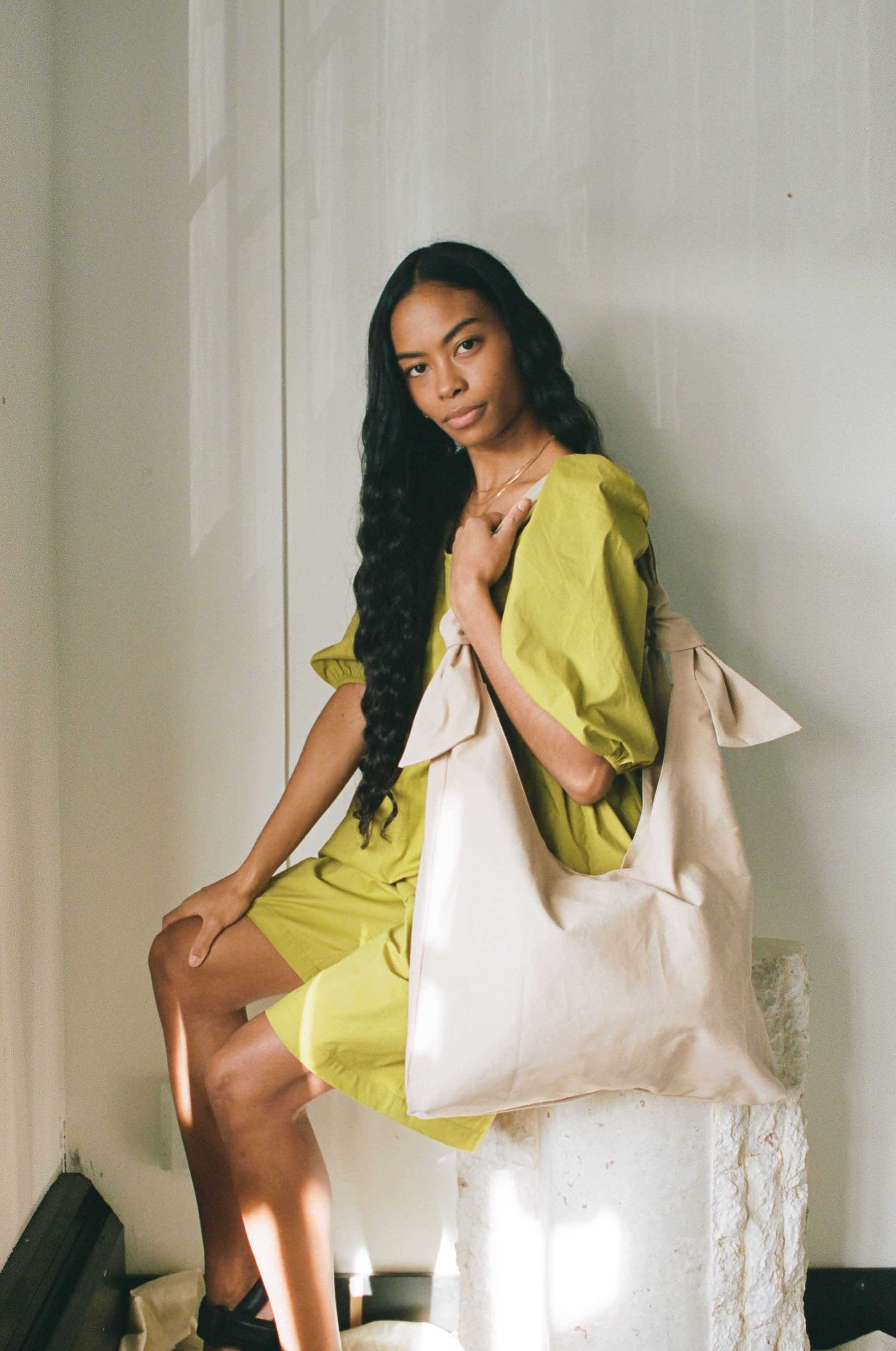 A Bronze Age Forever Adjustable Tote, High-Volume Shoulder Bag, Canada-Handbags-Tan-abronzeage.com